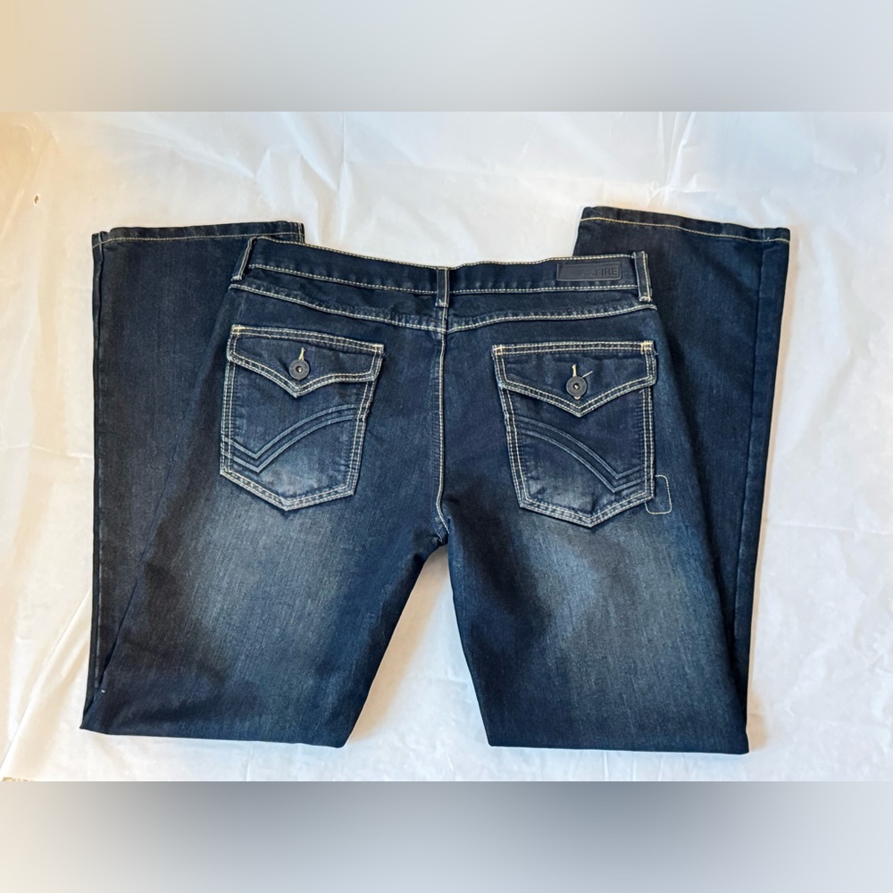Ring Of Fire Men’s Dark Boot Cut Jeans 32X32 Brand New Never Worn - Picture 5 of 13